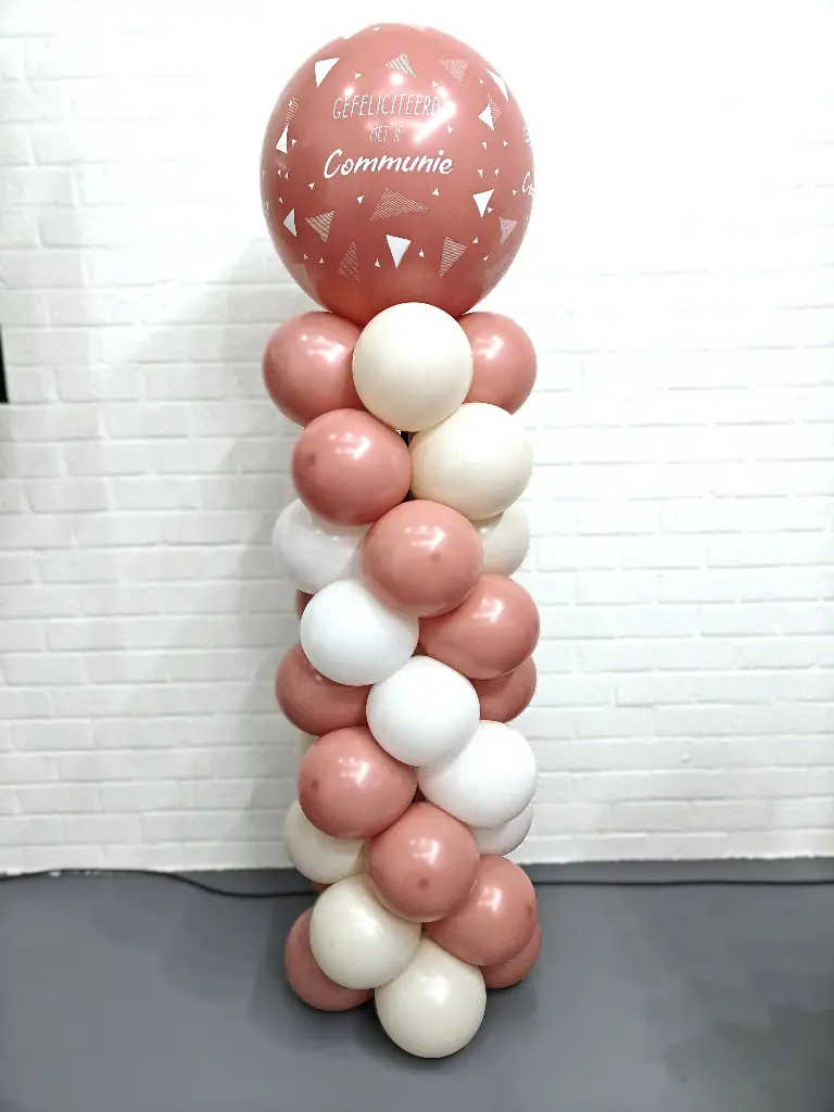Balonnen Pilaar incl personalisatie