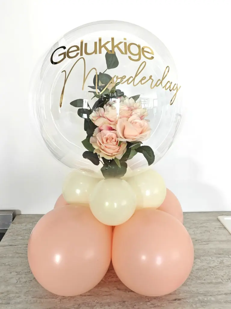 Ballon fleur (Blanc, Transparant, Non, plutôt )